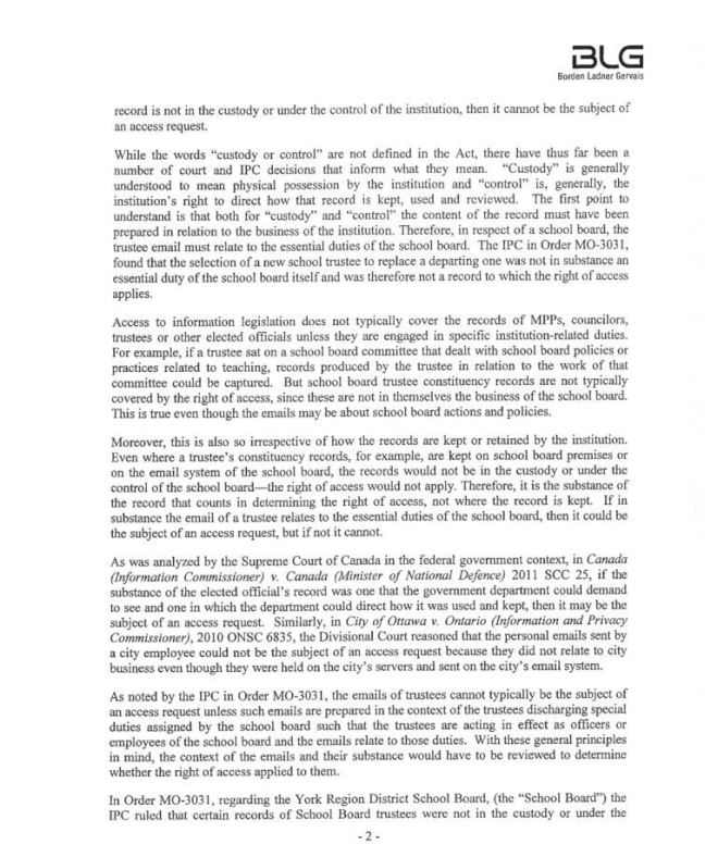 Legal Advice page 2